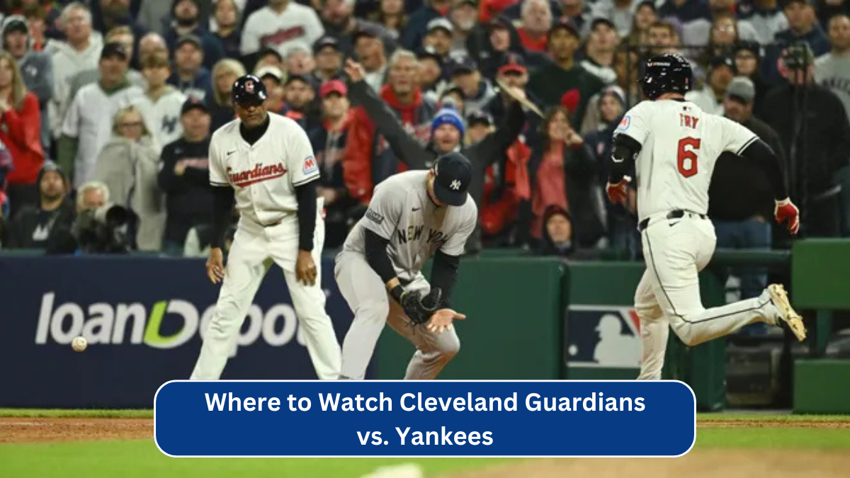 Where to Watch Cleveland Guardians vs. Yankees