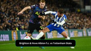 Brighton & Hove Albion f.c. vs Tottenham Stats