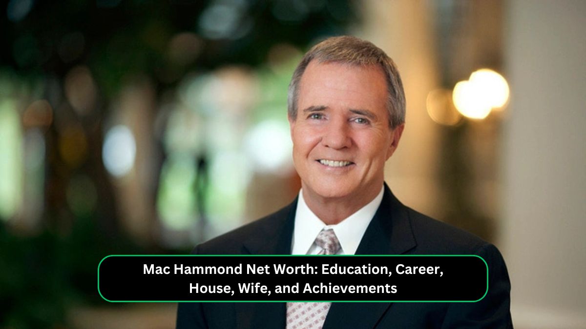 Mac Hammond Net Worth: Education, Career, House, Wife, and Achievements